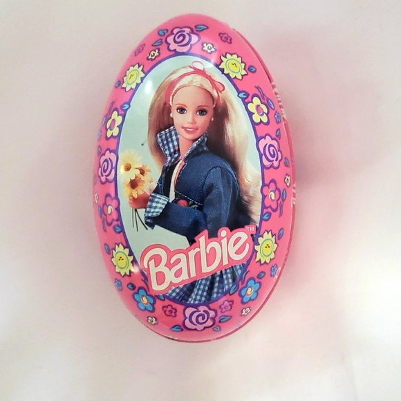 Russell Stover Candies Other - 1996 Barbie Tin Easter Egg!